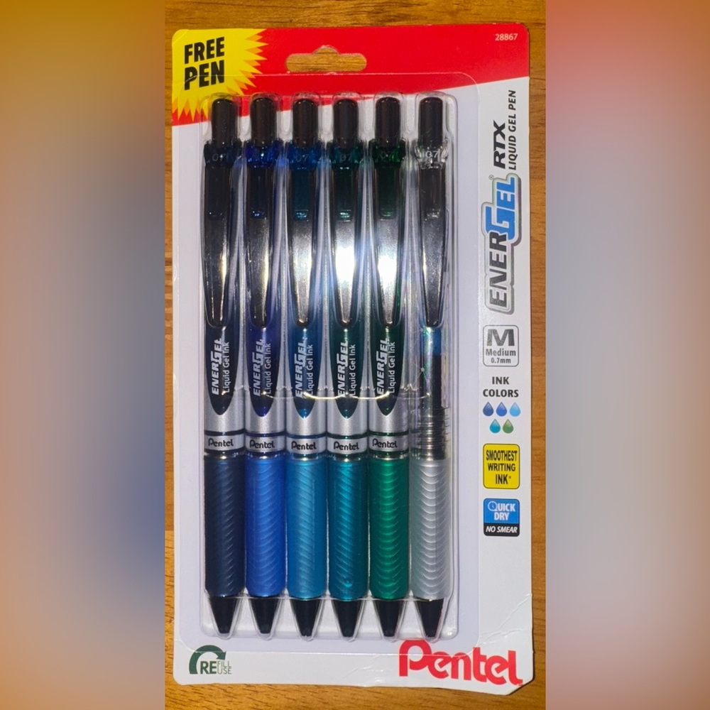 Pentel EnerGel RTX Liquid Gel Pen